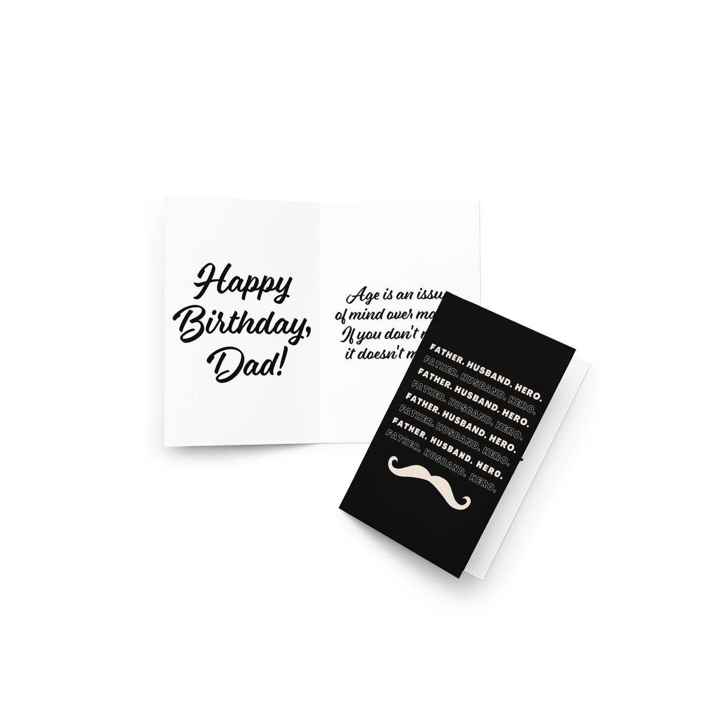 Dad Father Hero Greeting Card Birthday