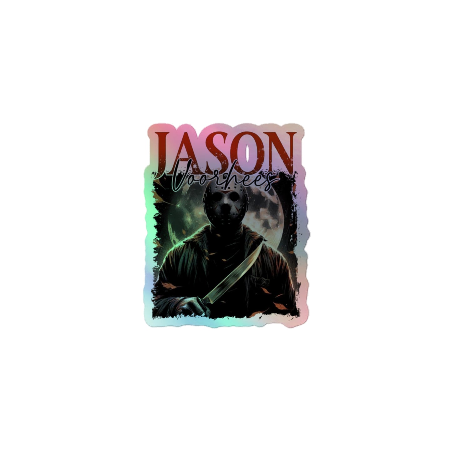 Holographic stickers Jason