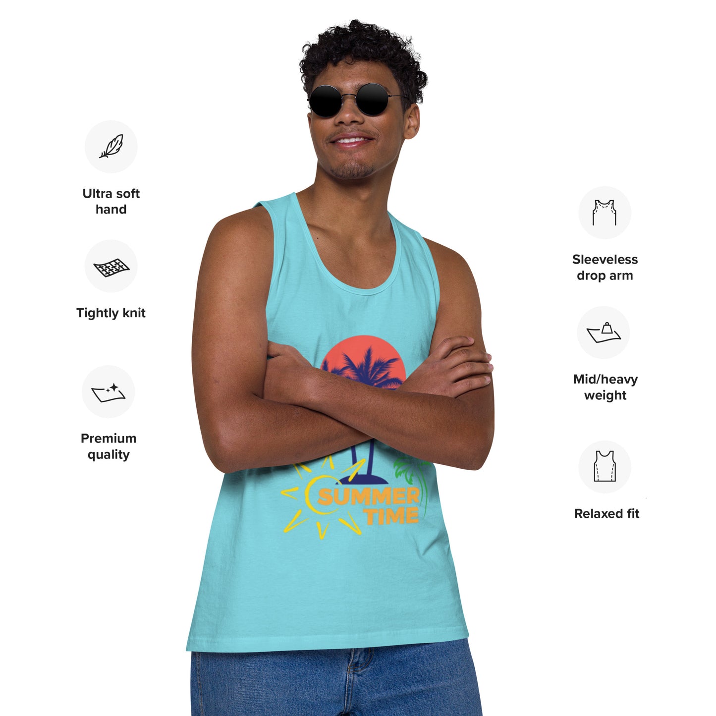 Men’s Premium Tank Top Summer