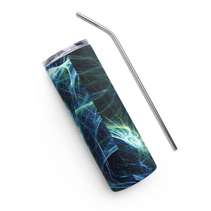 Blue Design Stainless steel skinny tumbler 20 oz