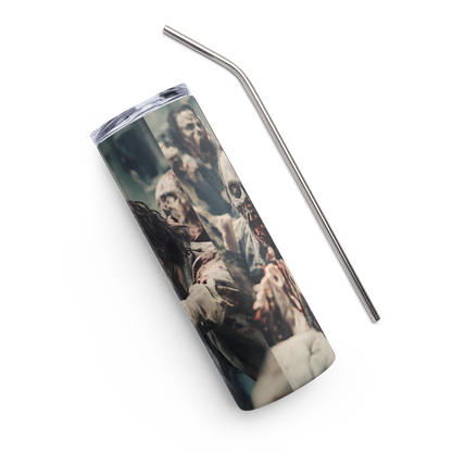 Zombie Apocalypse Stainless steel tumbler