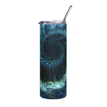 Blue Design Stainless steel skinny tumbler 20 oz