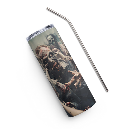 Zombie Apocalypse Stainless steel tumbler