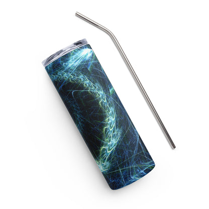 Blue Design Stainless steel skinny tumbler 20 oz