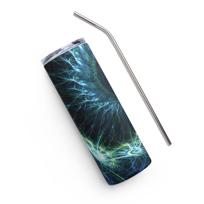 Blue Design Stainless steel skinny tumbler 20 oz