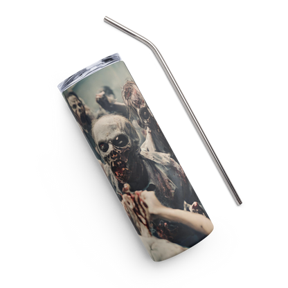 Zombie Apocalypse Stainless steel tumbler