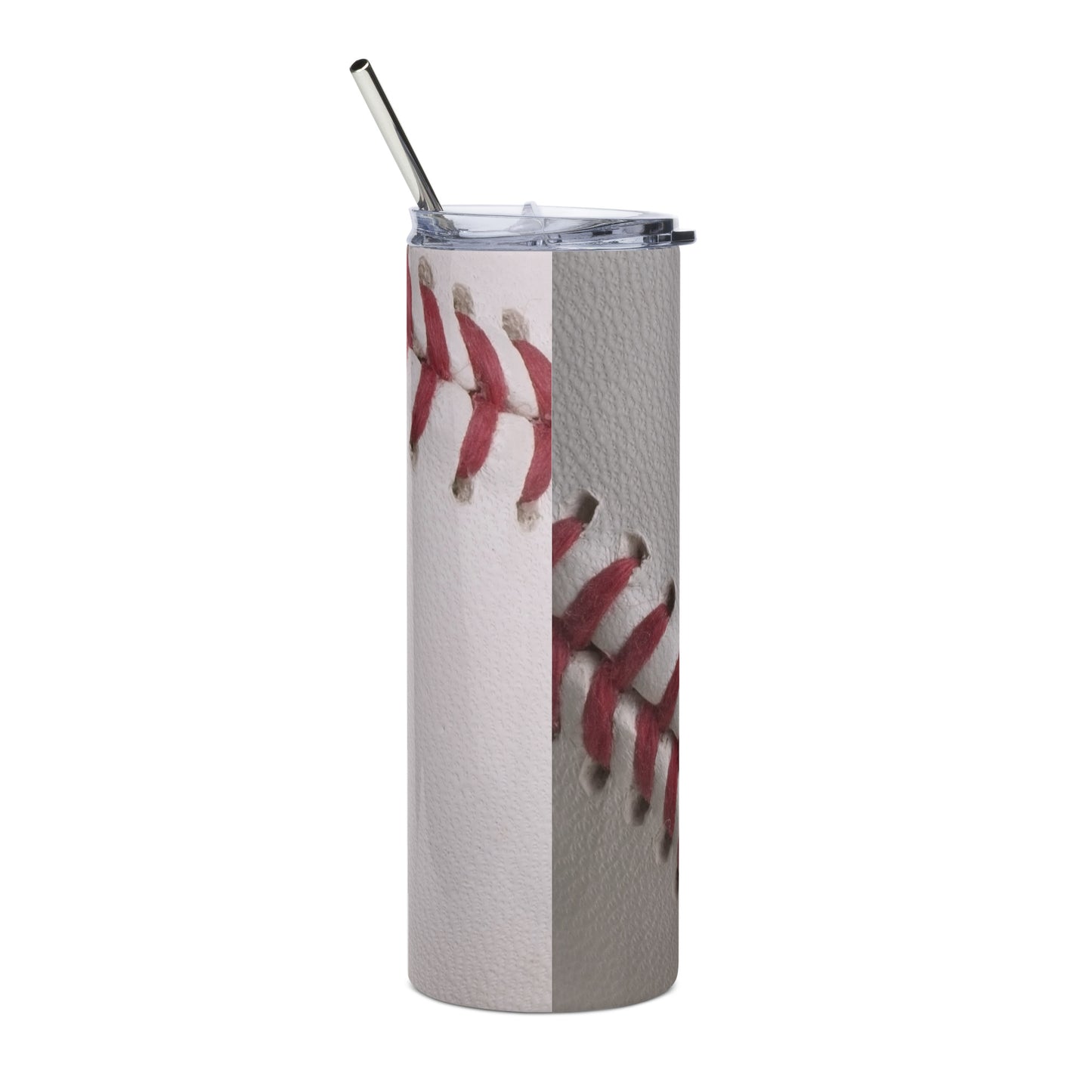 Baseball Design Stainless Steel Skinny Tumbler Cups 20 oz