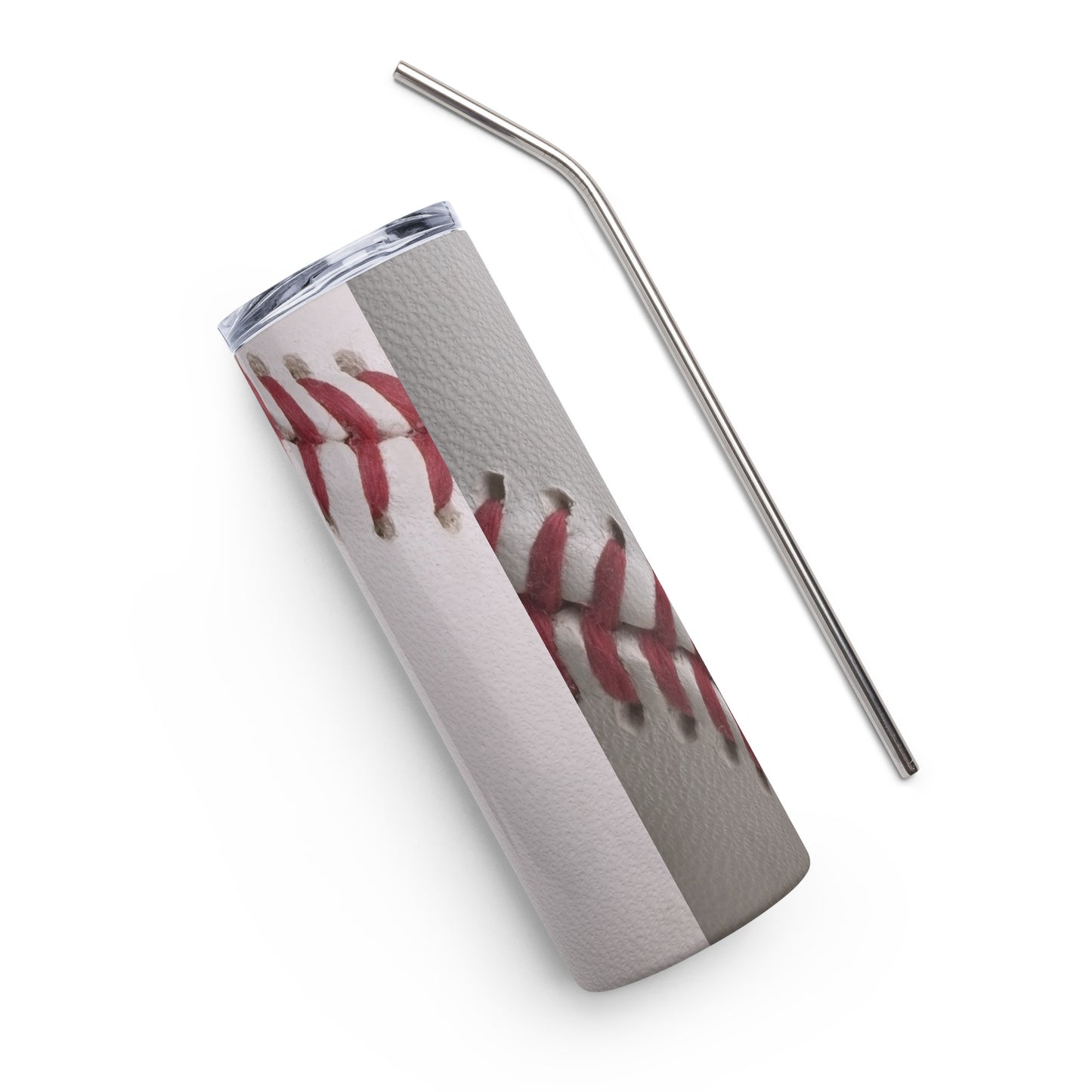 Baseball Design Stainless Steel Skinny Tumbler Cups 20 oz