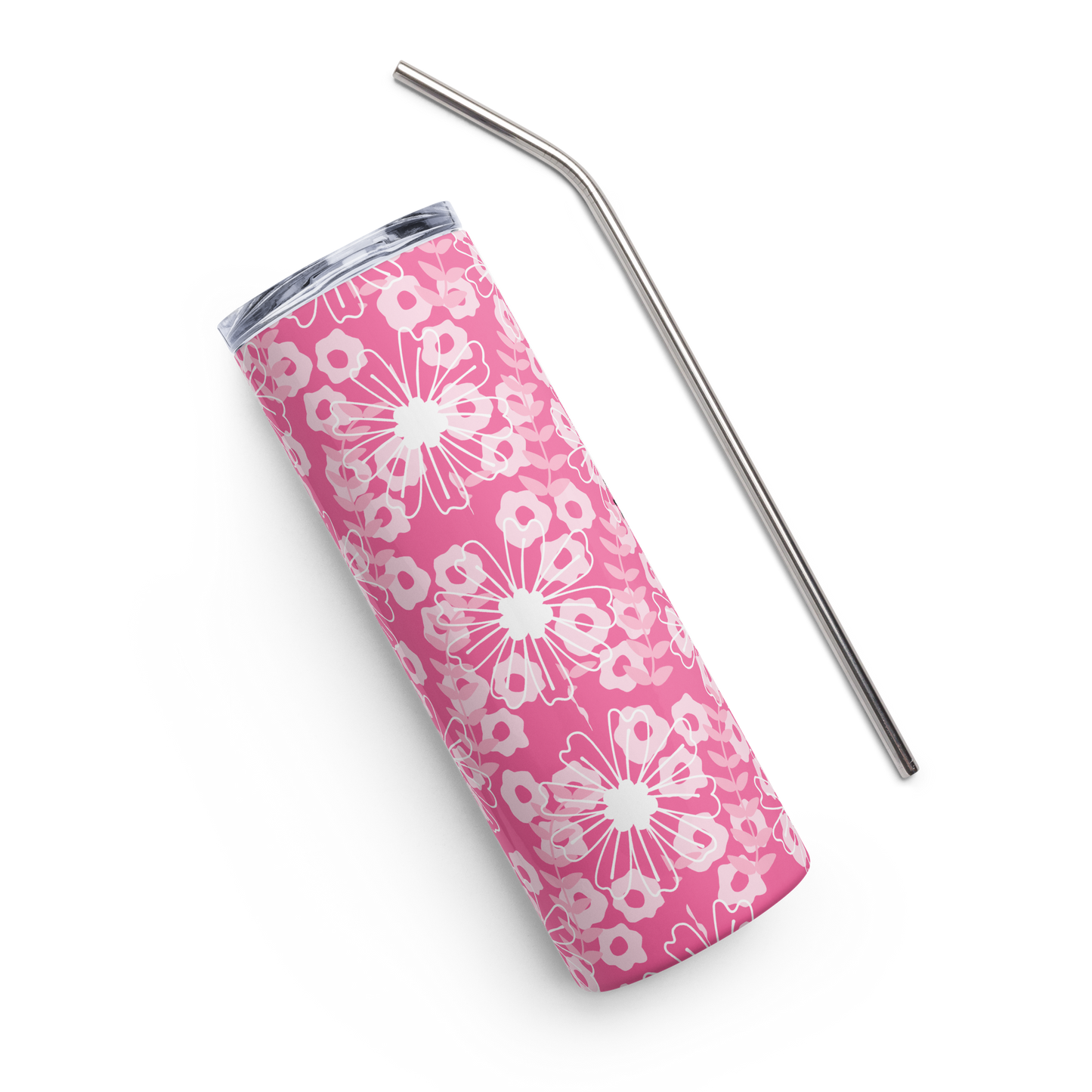 Stainless Steel Tumbler Cup 20oz Mama Bear 2024 Pink Design