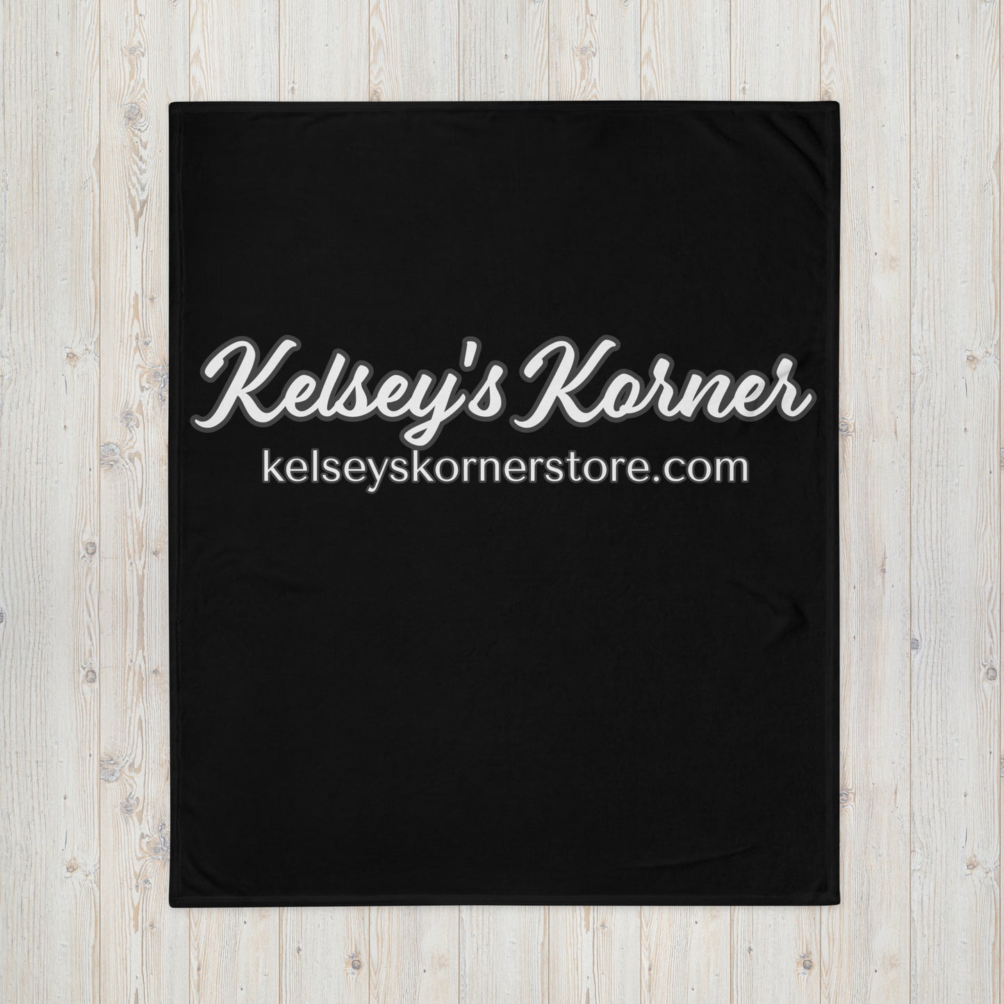 Kelsey's Korner Branded Throw Blanket