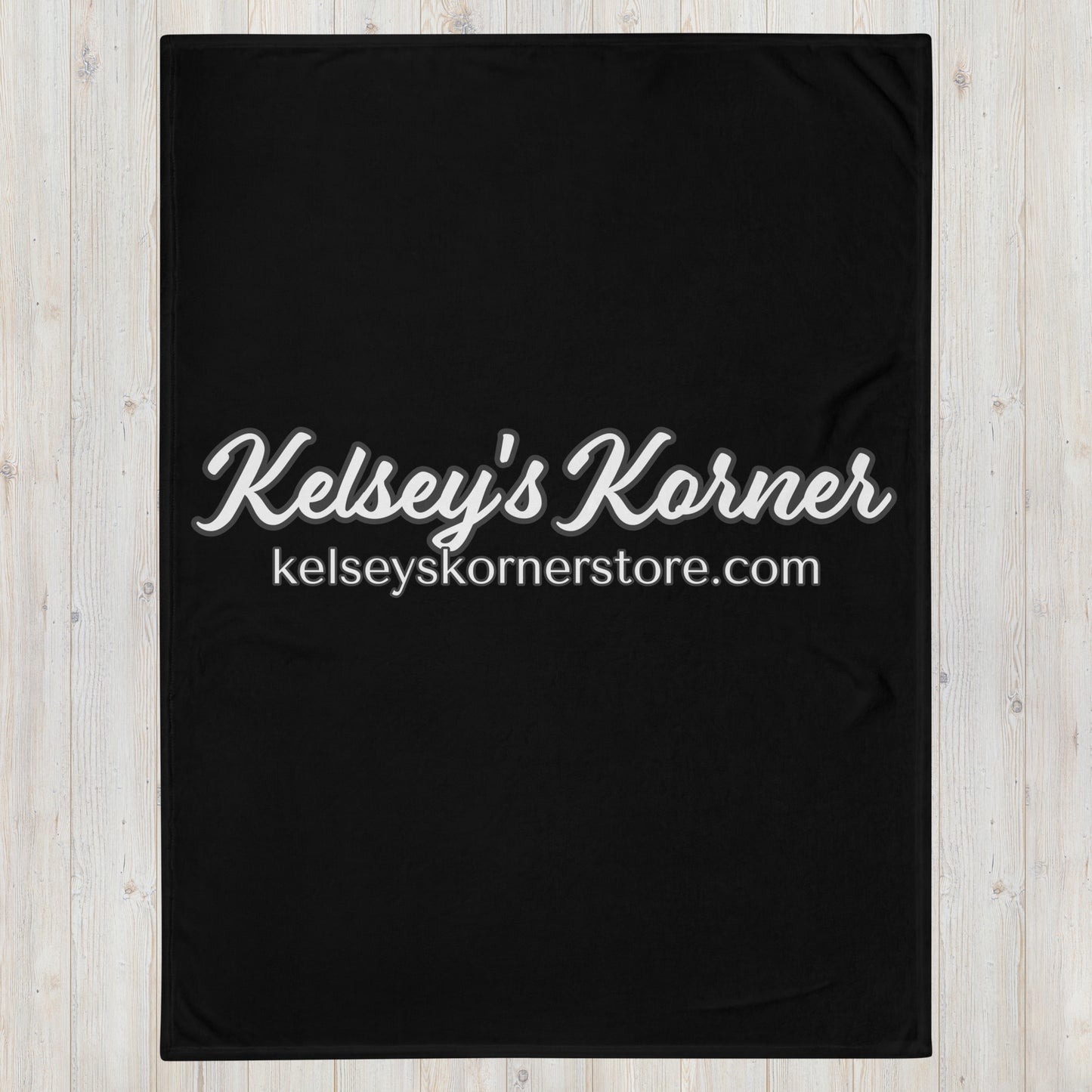 Kelsey's Korner Branded Throw Blanket