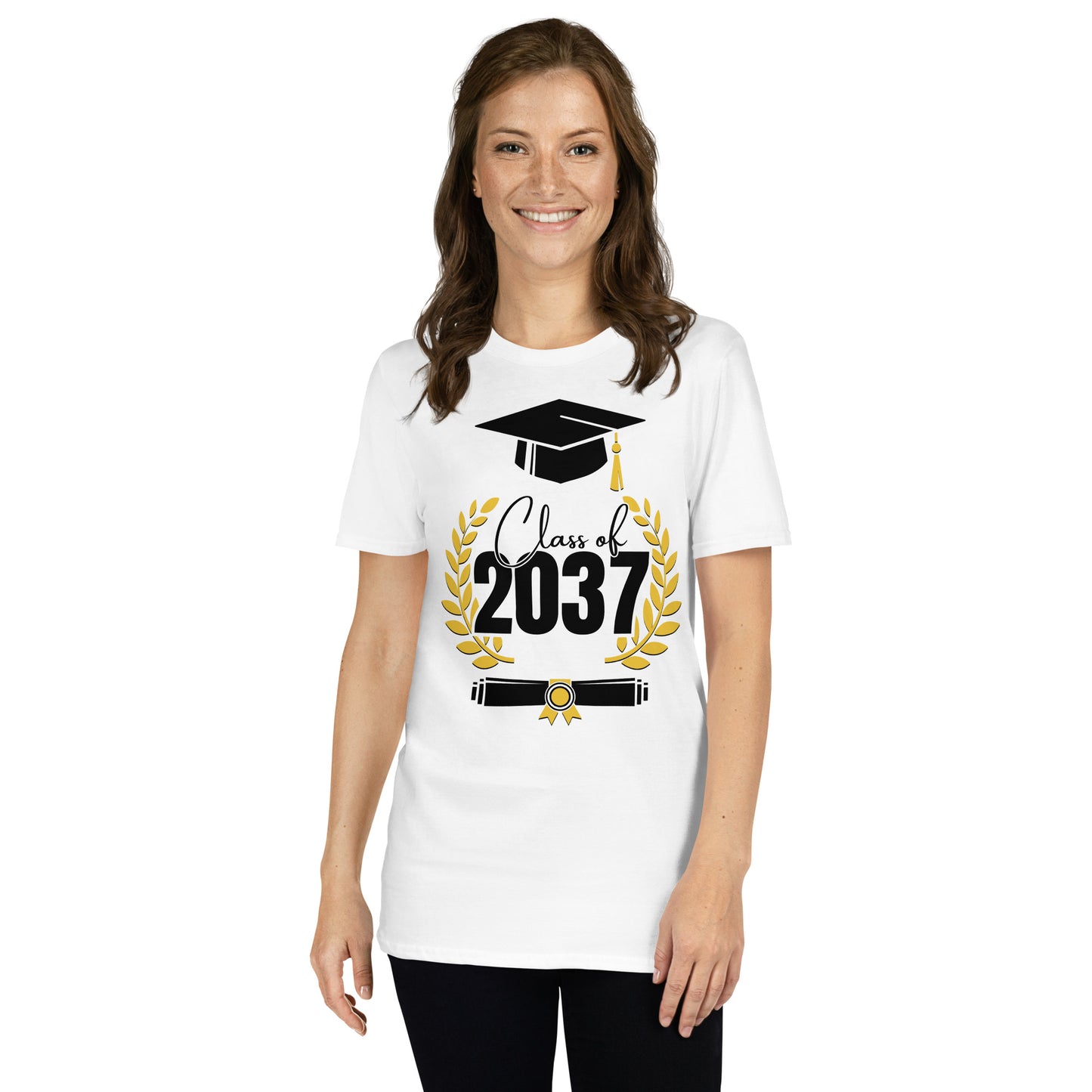 Short-Sleeve Unisex T-Shirt Class of 2037 Graduation