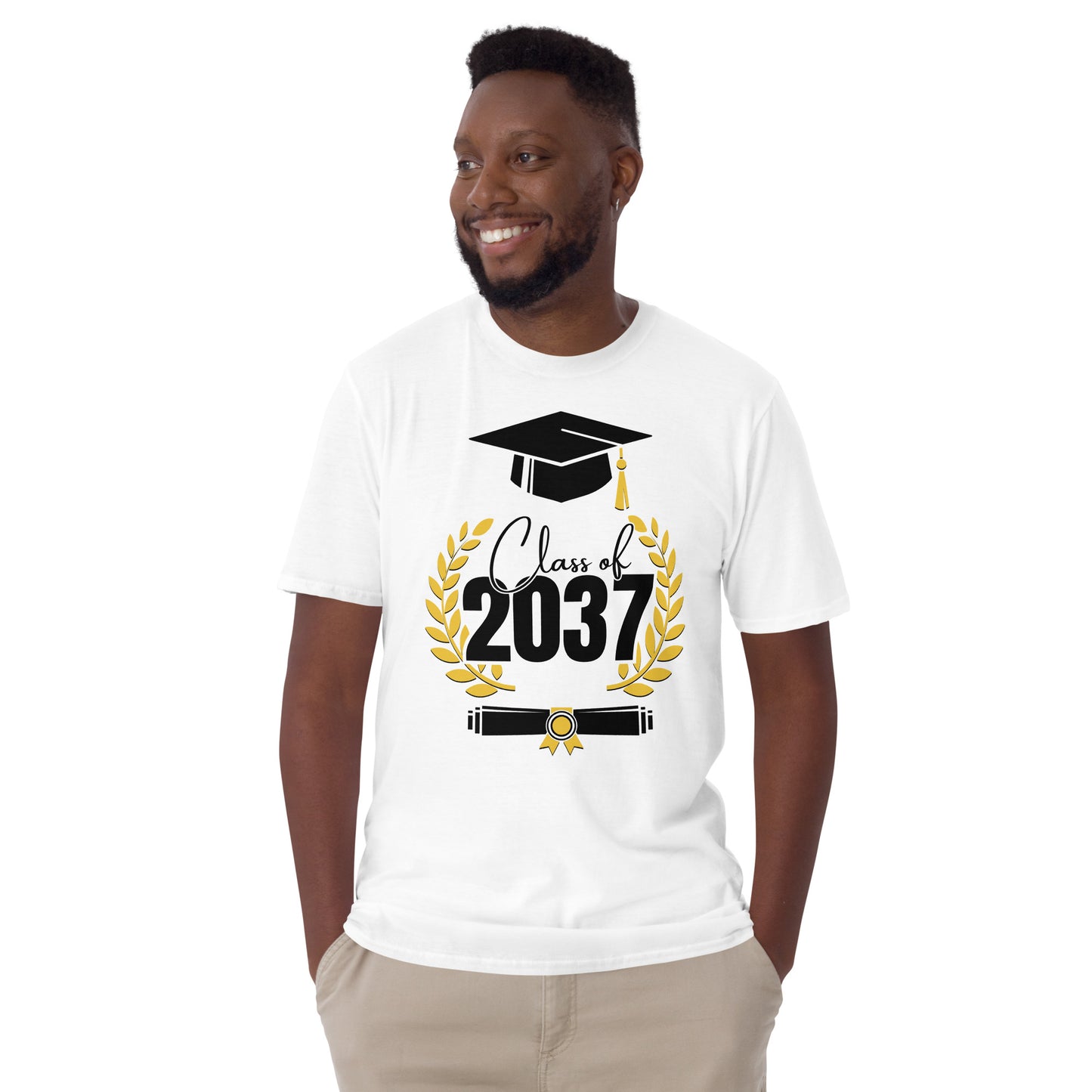 Short-Sleeve Unisex T-Shirt Class of 2037 Graduation