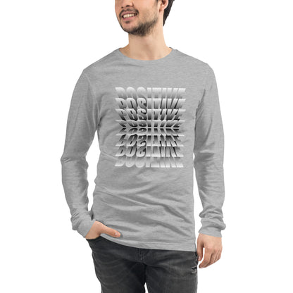 Unisex Long Sleeve Positive Tee Shirt Unisex Clothing Men's Apparel Women's Apparel