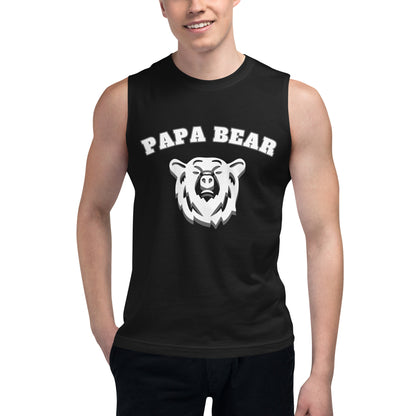 Men's Papa Bear Muscle Shirt