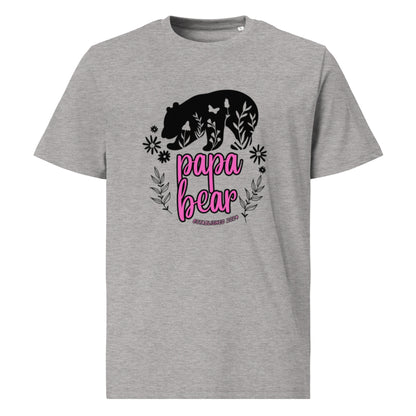 Pink Papa Bear 2024Unisex organic cotton t-shirt