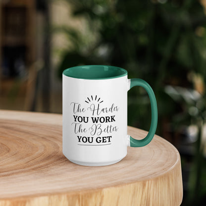 Kelsey's Korner Motivational Mug with Color Inside