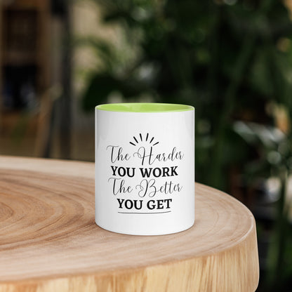 Kelsey's Korner Motivational Mug with Color Inside