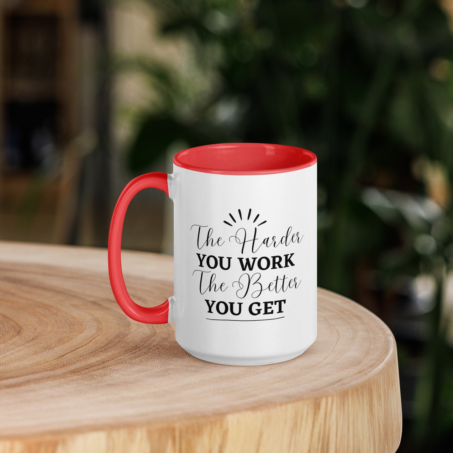 Kelsey's Korner Motivational Mug with Color Inside