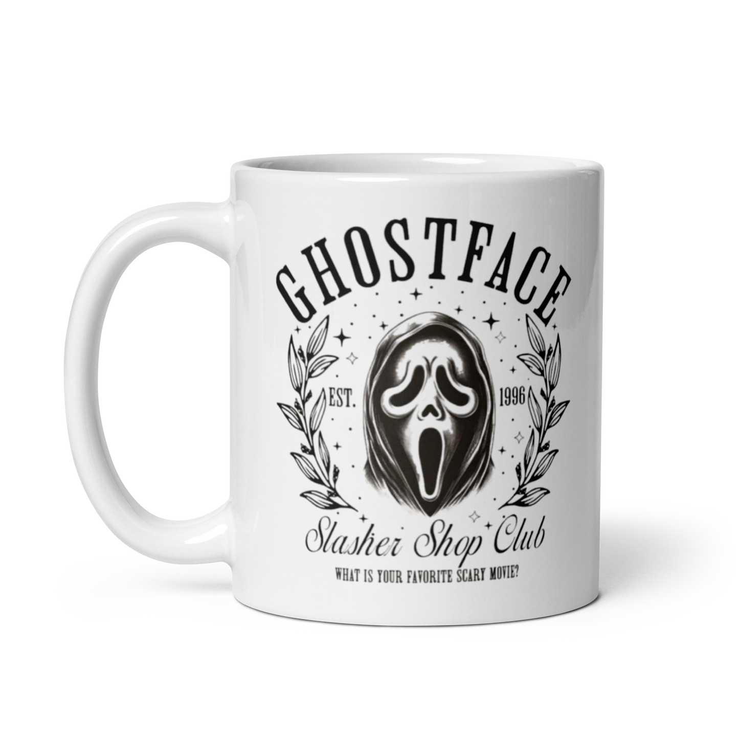 Ghostface White Glossy Mug Ghostface