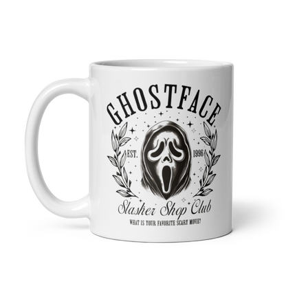 Ghostface White Glossy Mug Ghostface