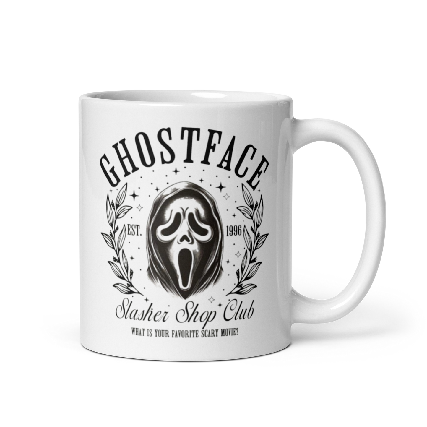 Ghostface White Glossy Mug Ghostface