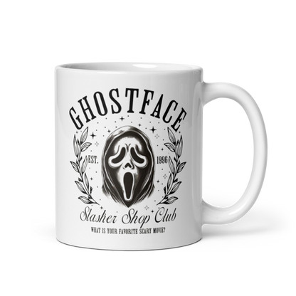 Ghostface White Glossy Mug Ghostface