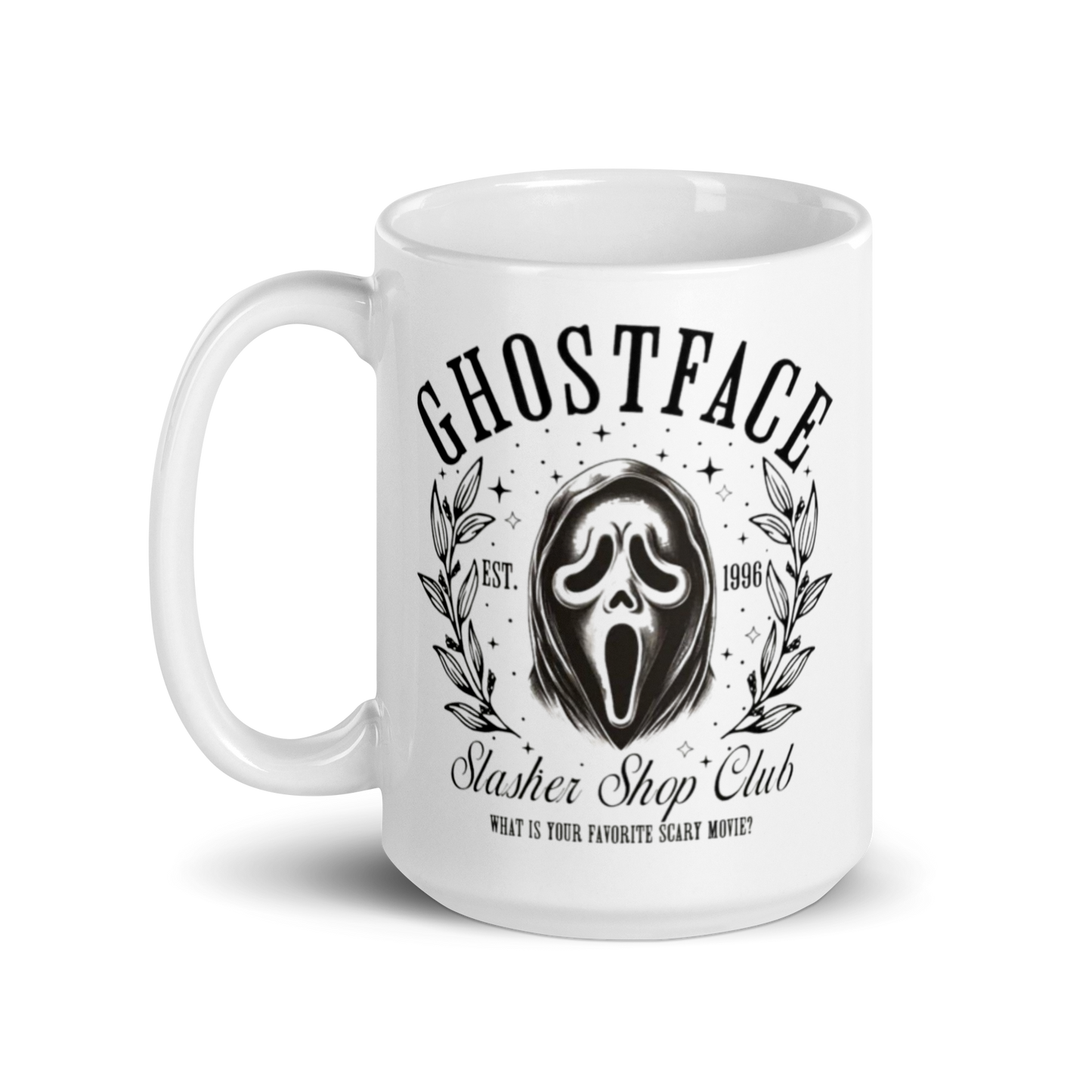 Ghostface White Glossy Mug Ghostface