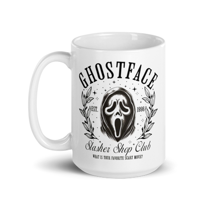 Ghostface White Glossy Mug Ghostface