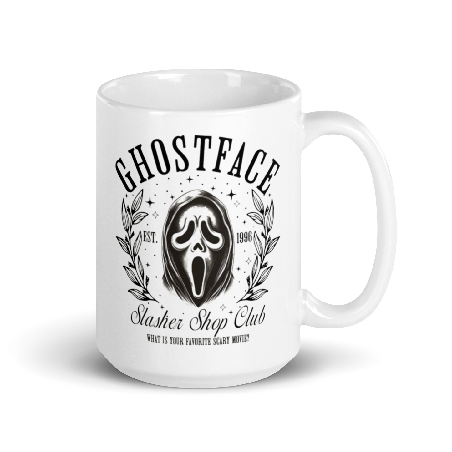 Ghostface White Glossy Mug Ghostface