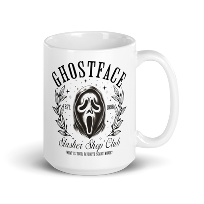 Ghostface White Glossy Mug Ghostface