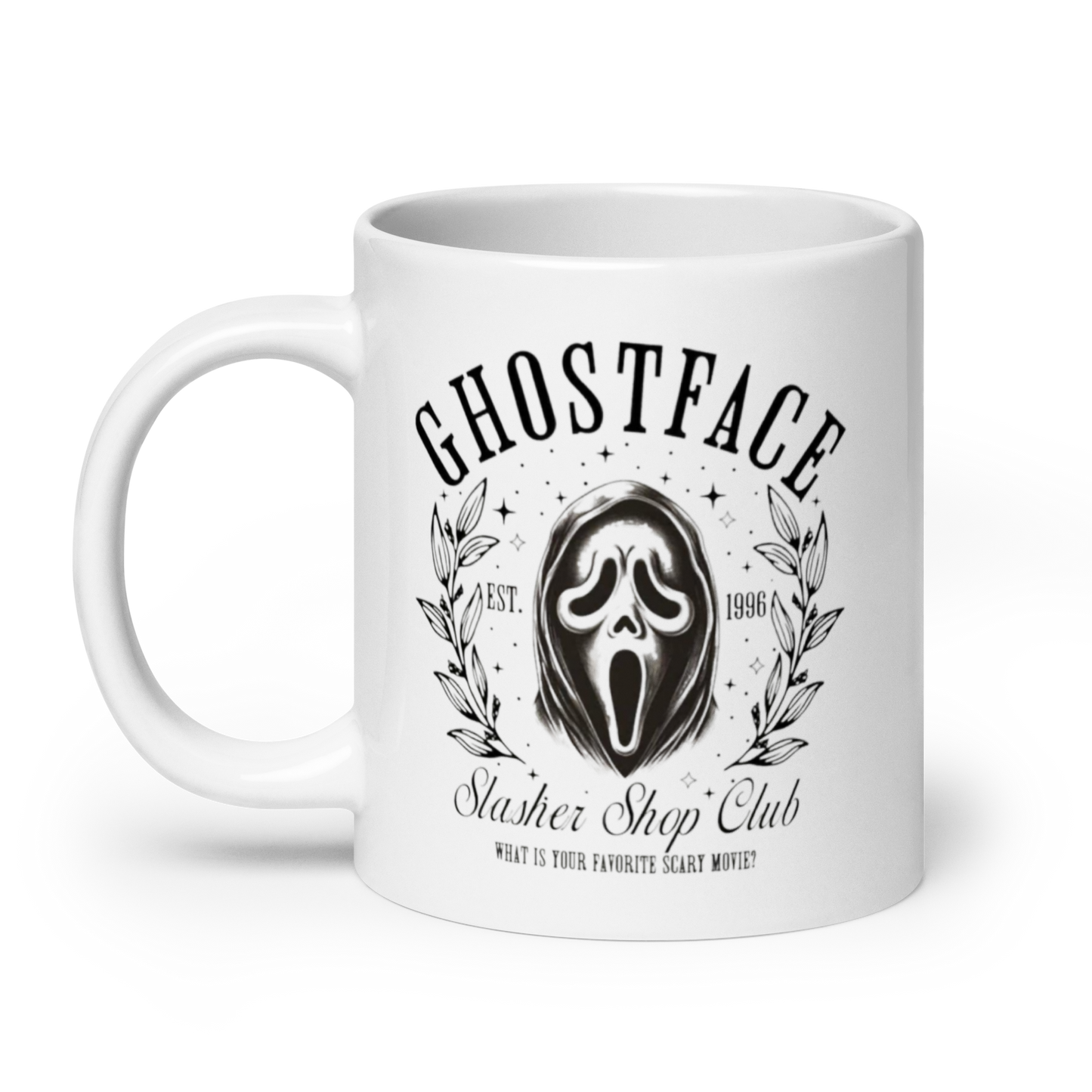 Ghostface White Glossy Mug Ghostface