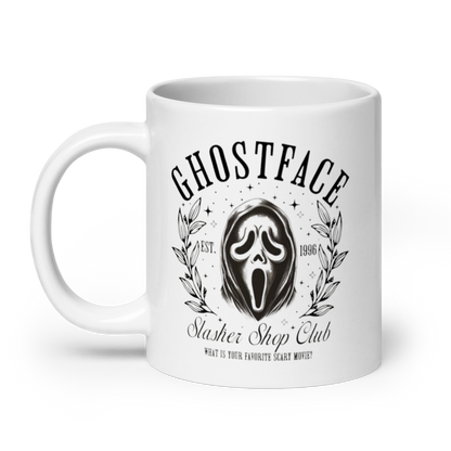 Ghostface White Glossy Mug Ghostface