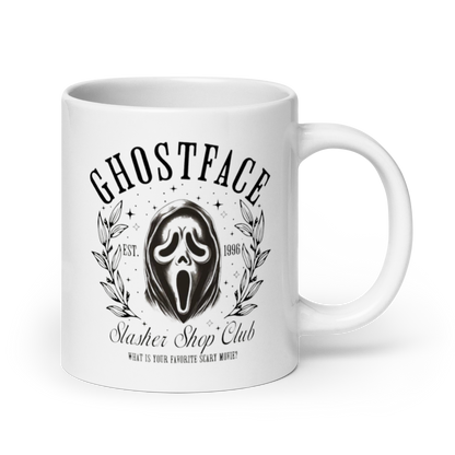 Ghostface White Glossy Mug Ghostface