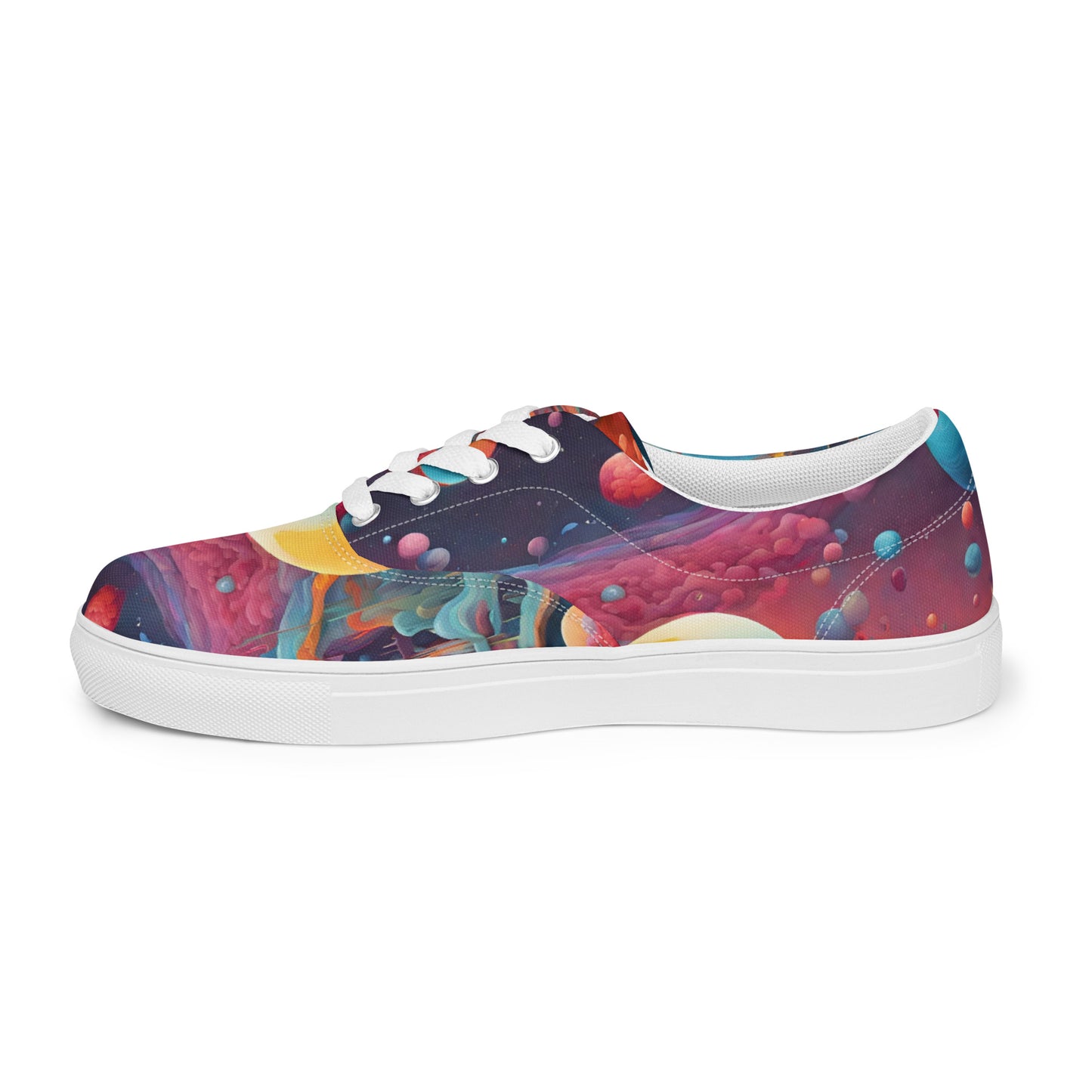 Fantasy Land Women’s lace-up canvas shoes Kelsey's Korner Designed