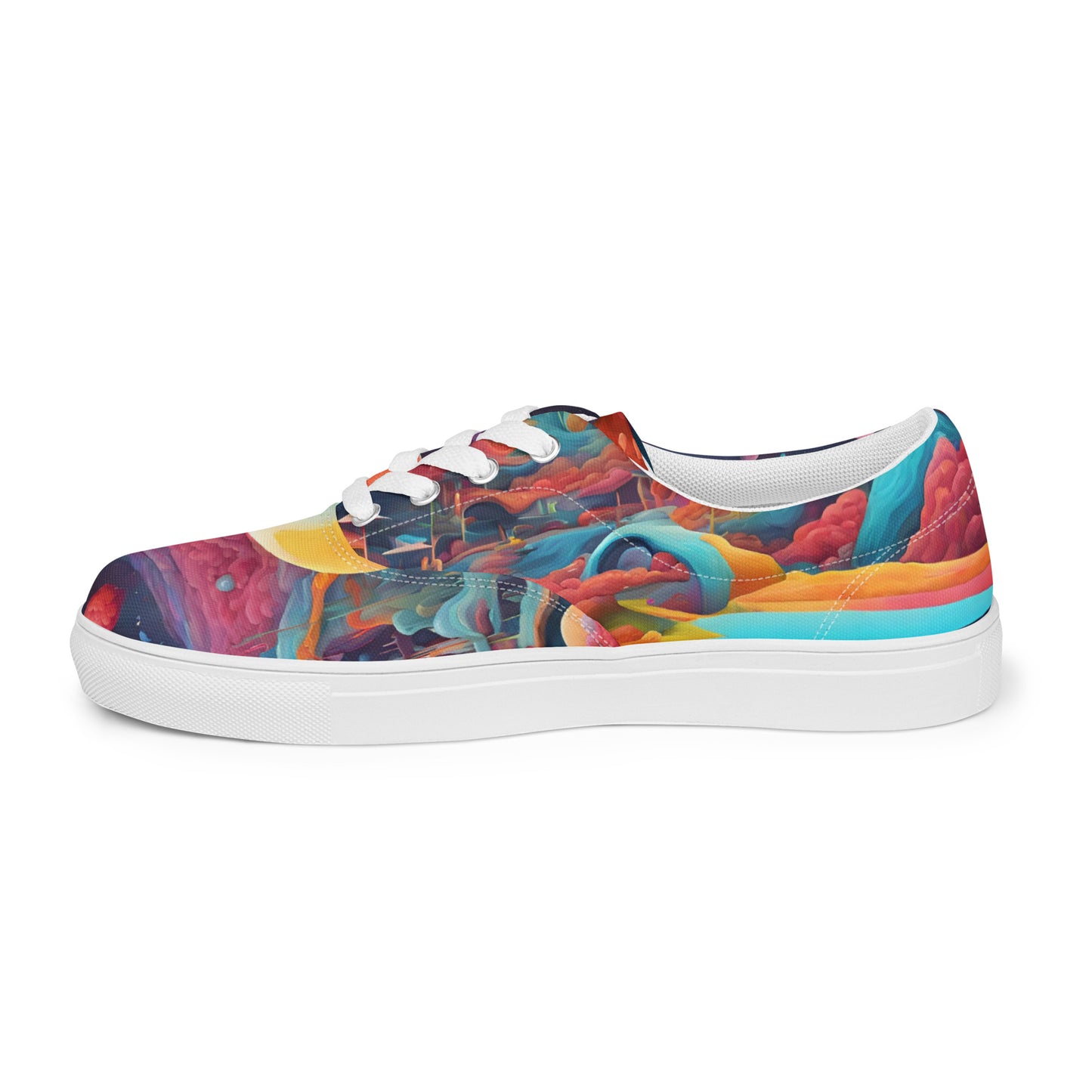 Fantasy Land Women’s lace-up canvas shoes Kelsey's Korner Designed