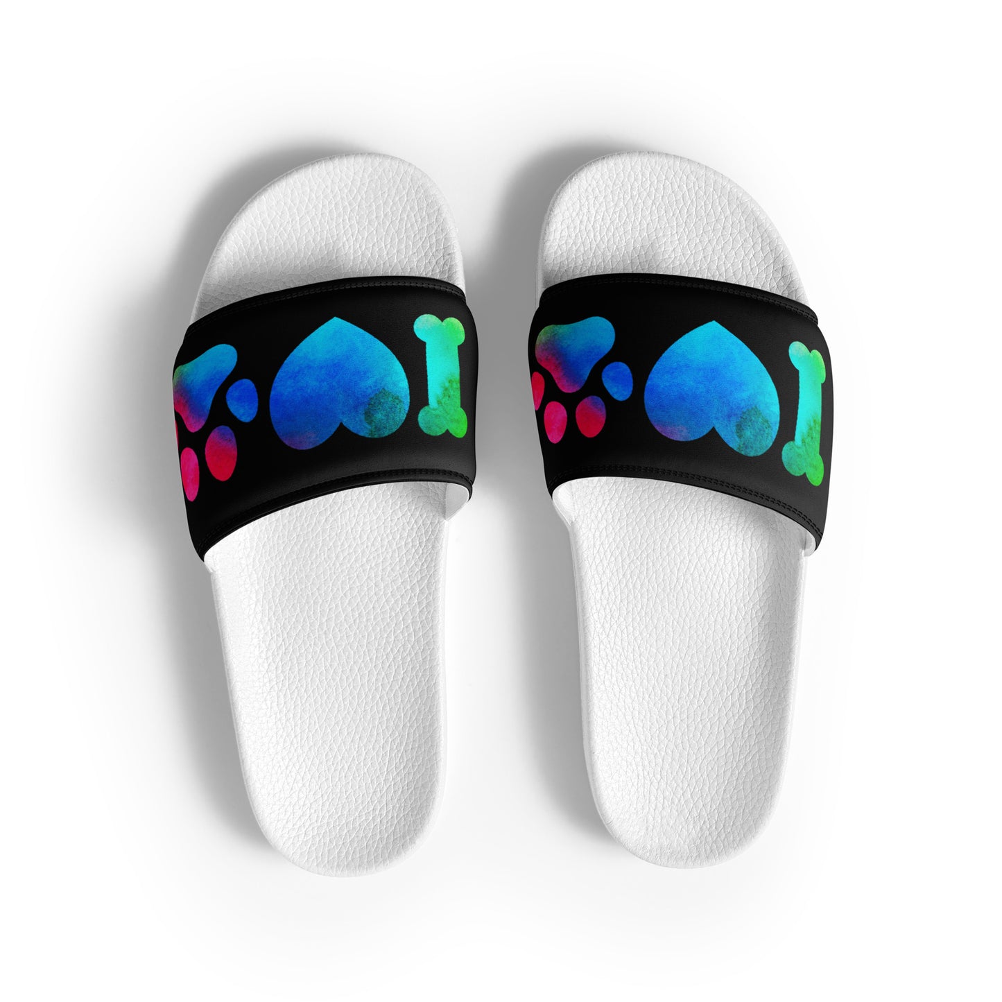 Colorful Paws Women's slides