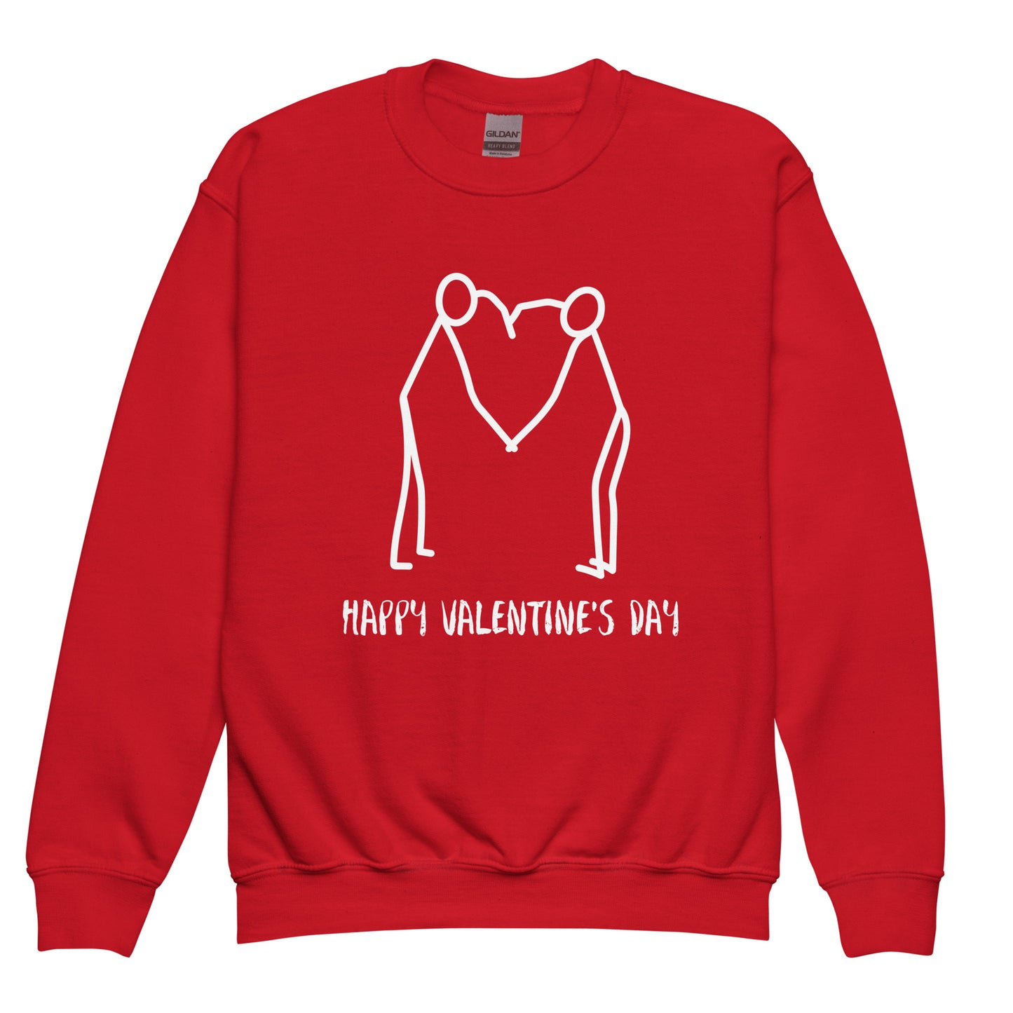 Valentine's Day Unisex Youth Crewneck Sweatshirt