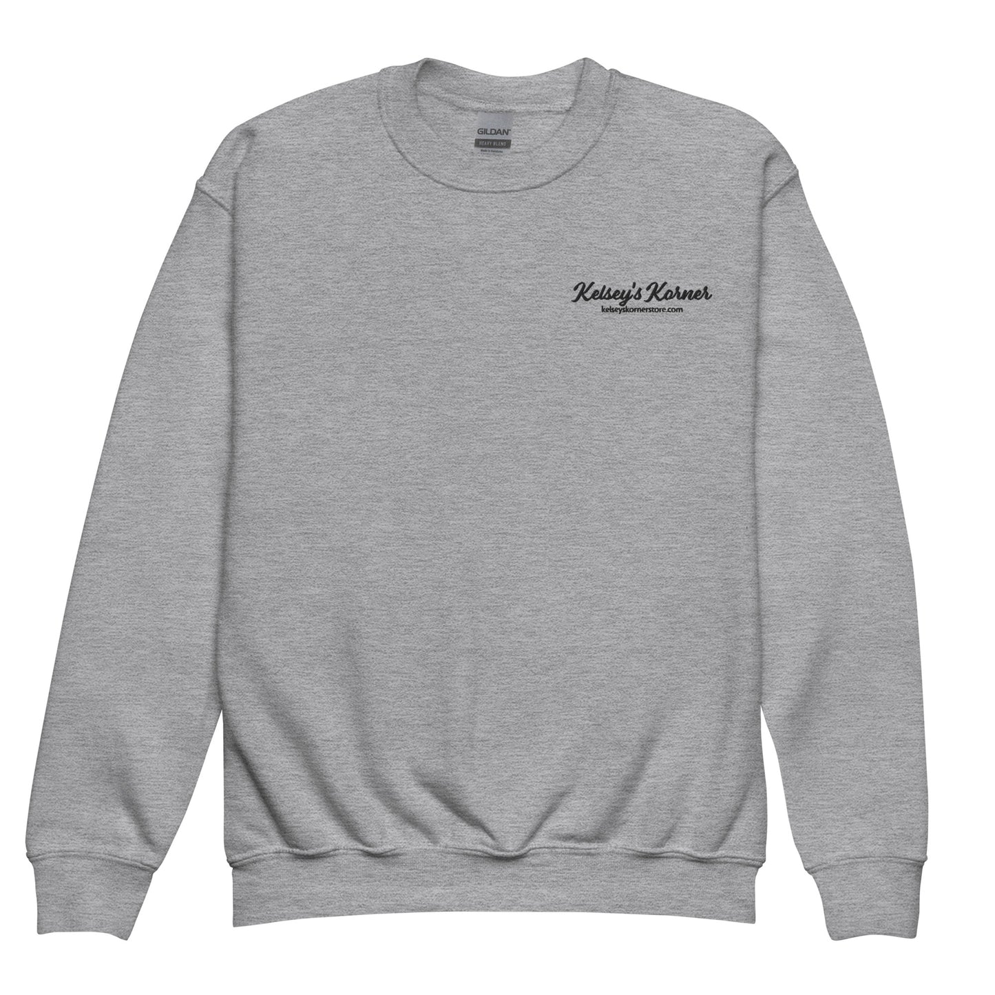 Kelsey's Korner Branded Youth Crewneck Sweatshirt