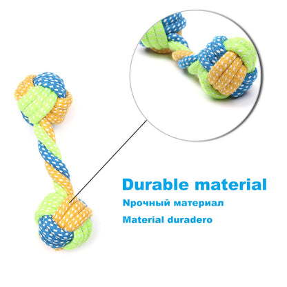 Pet Dog Toys for Large Small Dogs Toy Interactive Cotton Rope Mini Dog Toys Ball for Dogs Accessories Toothbrush Chew Puppy Toy