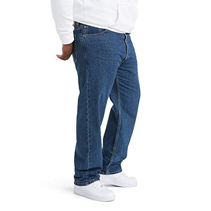 Levi's Men's 505 Regular Fit Jeans (Also Available in Big & Tall), Medium Stonewash, 34W x 32L