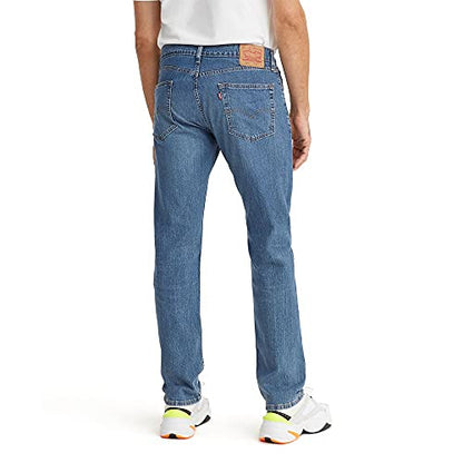 Levi's Men's 505 Regular Fit Jeans (Also Available in Big & Tall), Medium Stonewash, 34W x 32L