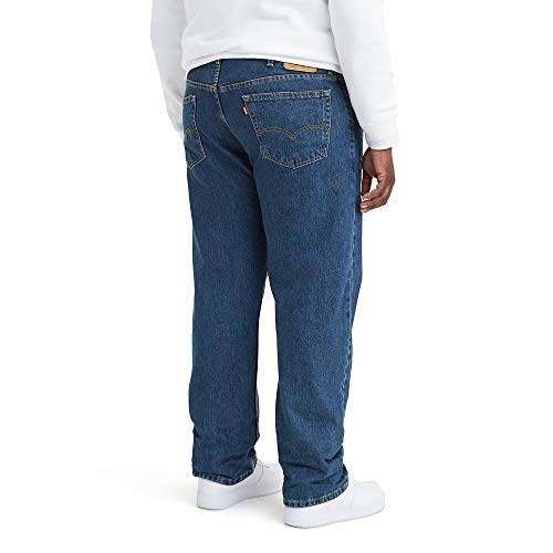 Levi's Men's 505 Regular Fit Jeans (Also Available in Big & Tall), Medium Stonewash, 34W x 32L