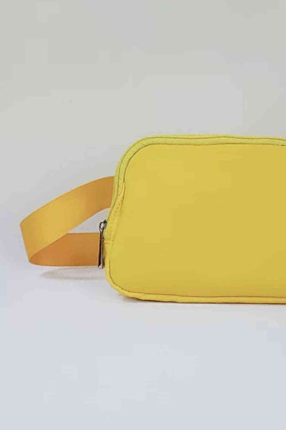 Buckle Zip Closure Fanny Pack